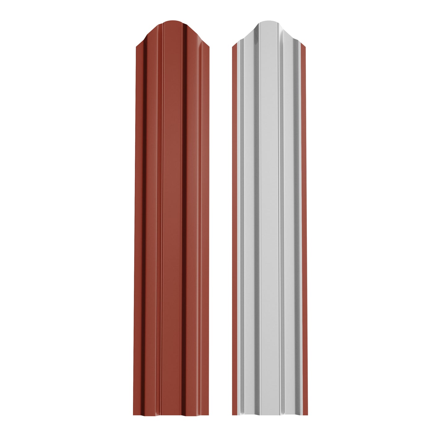 Sipca metalica pentru gard Bilka finisaj Lucios 0,5mm