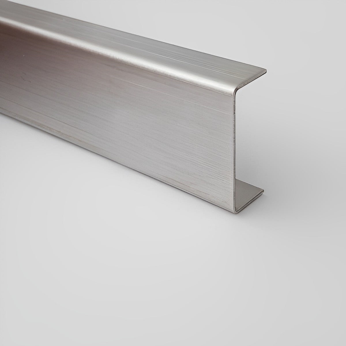 Profil decorativ tip U din inox 20x8mm - Shopdecor.ro Profil U inox