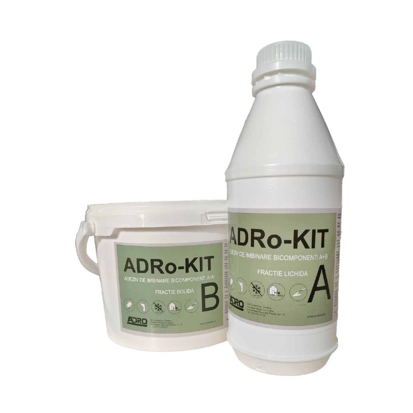 Adeziv de imbinare bicomponent polistiren exterior NMC Adro Kit