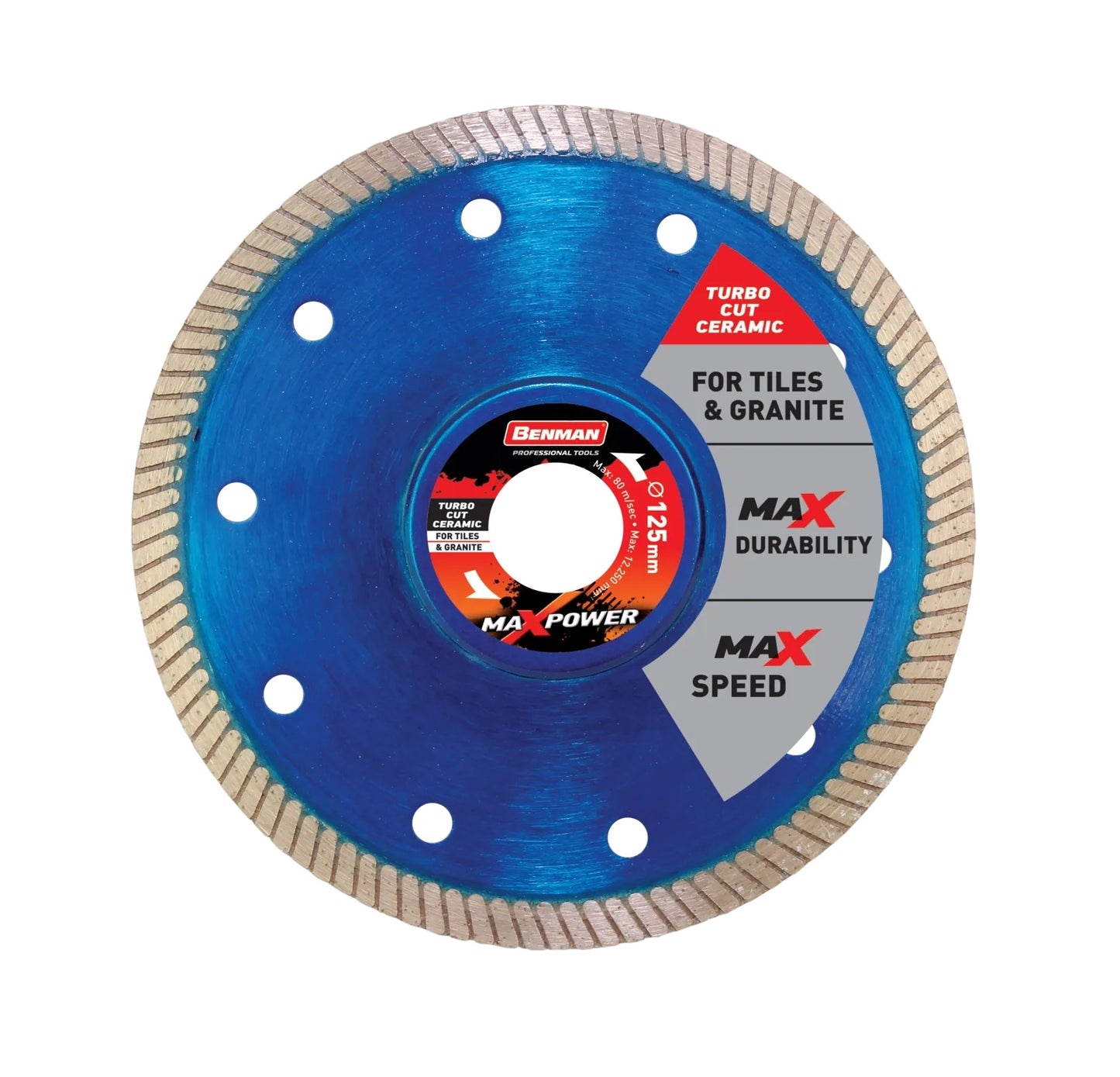 Disc diamantat turbo ceramica si granit 230mm x 22.2mm
