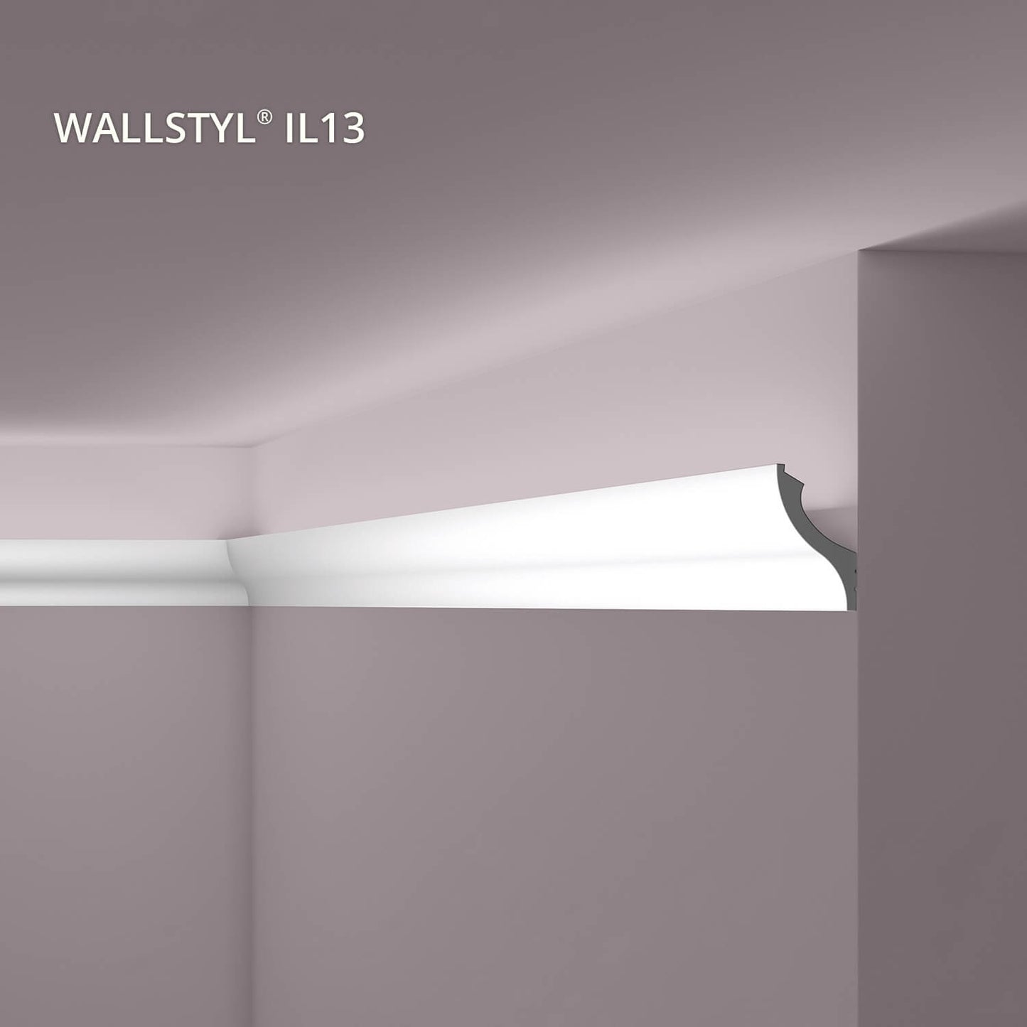 Cornisa decorativa poliuretan Nmc IL13 80x52x2000mm