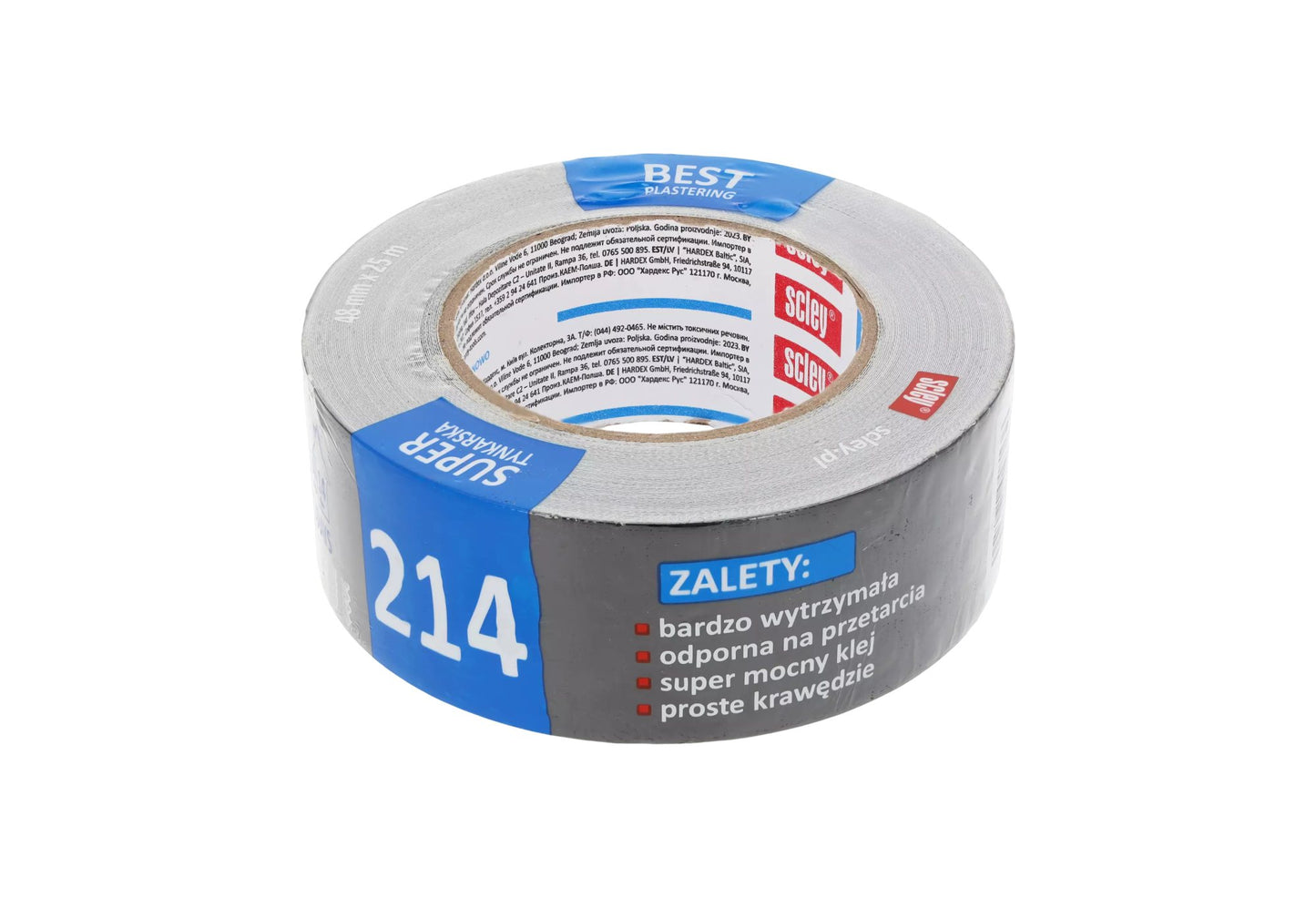 Banda mascare tencuiala decorativa, rezistenta la UV, 48mm x 25m