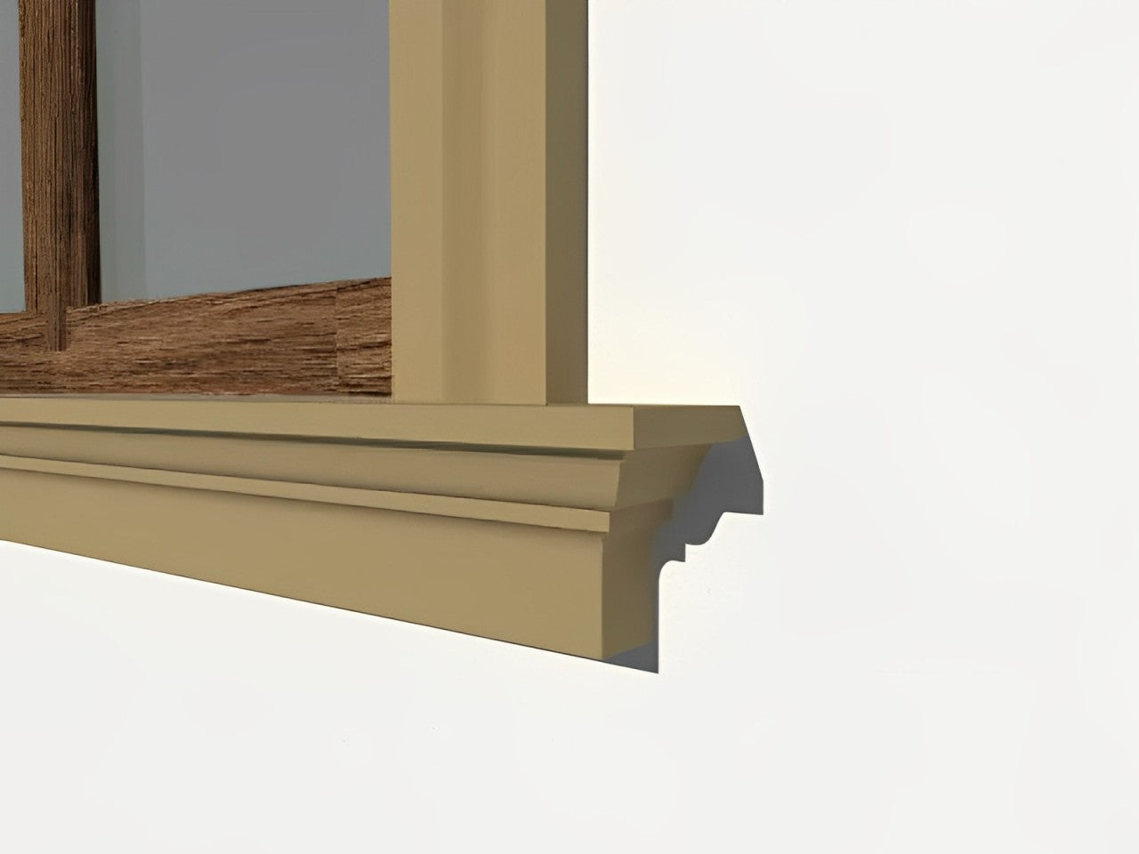 Solbanc decorativ fereastra NS110 115X90X2000mm