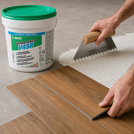 Mapei Ultrabond Eco V4SP 14 kg – Adeziv pentru LVT, SPC și pardoseli elastice