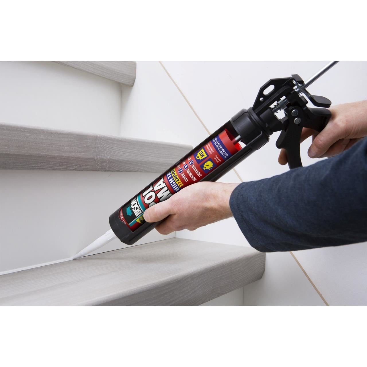 Adeziv și etanșeizant rapid BISON Poly Max High Tack Express, 425g - Shopdecor.ro Adeziv poliuretanic