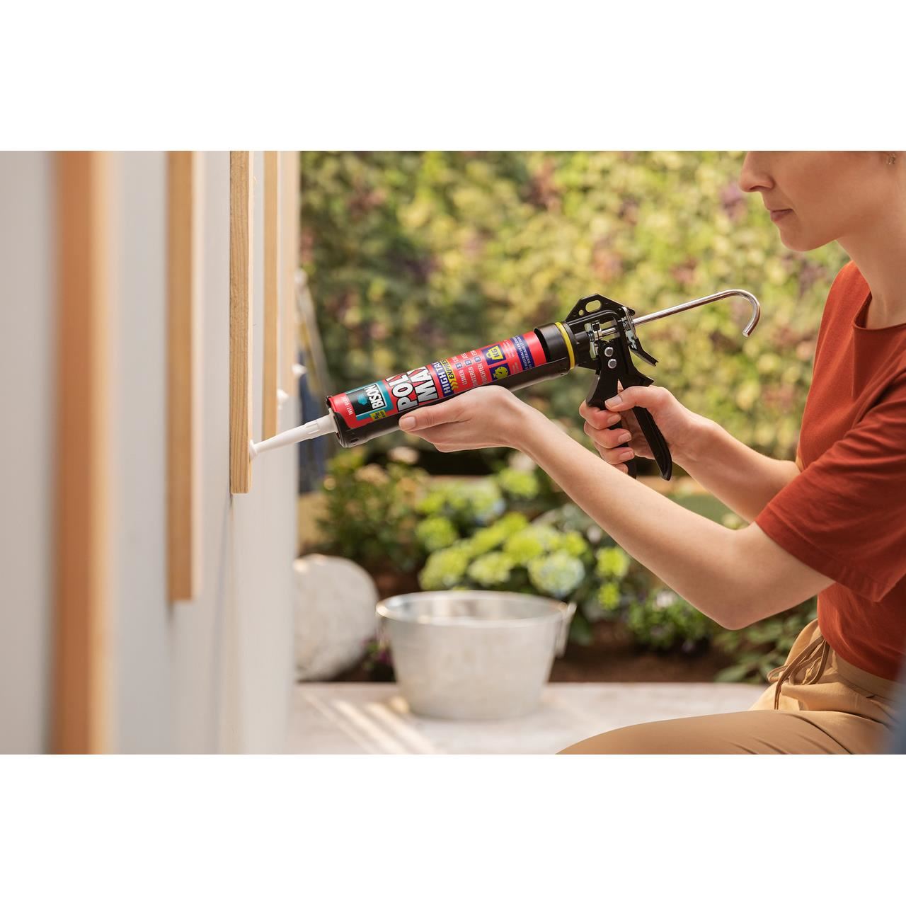 Adeziv și etanșeizant rapid BISON Poly Max High Tack Express, 425g - Shopdecor.ro Adeziv poliuretanic