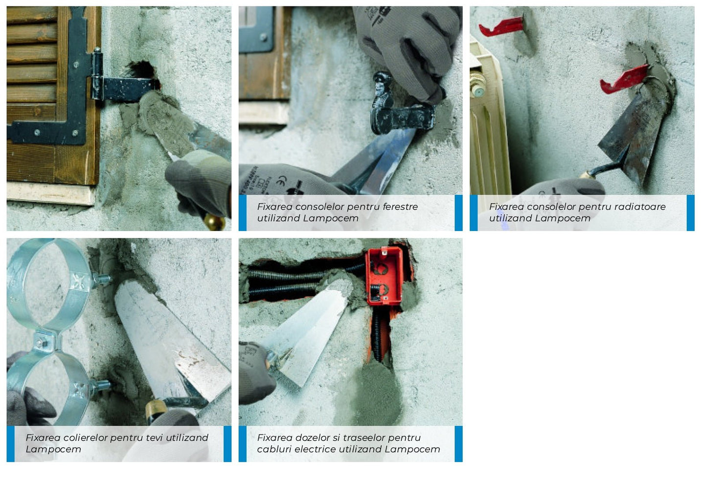 Mortar ciment rapid reparatii si fixari cu intarire accelerata Mapei Lampocem 5kg - Shopdecor.ro Ciment rapid