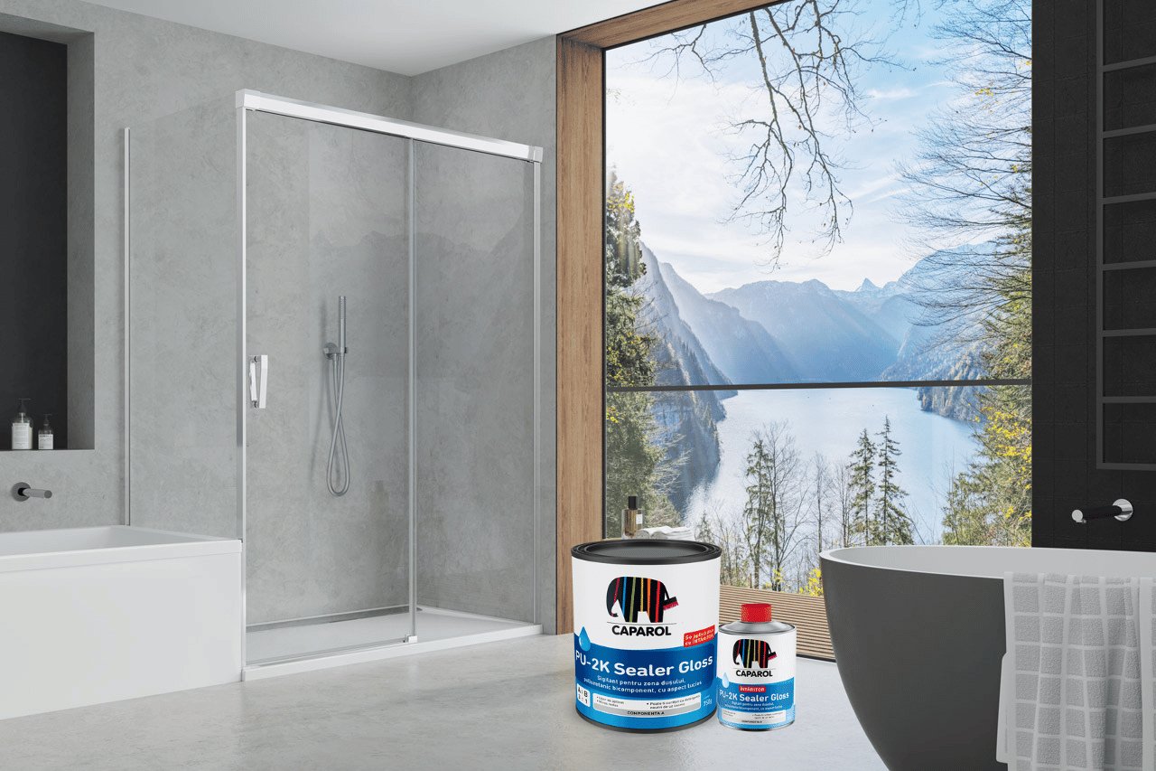 Lac pentru impermeabilizare Caparol PU-2K Sealer 1Kg - Shopdecor.ro Lac poliuretanic