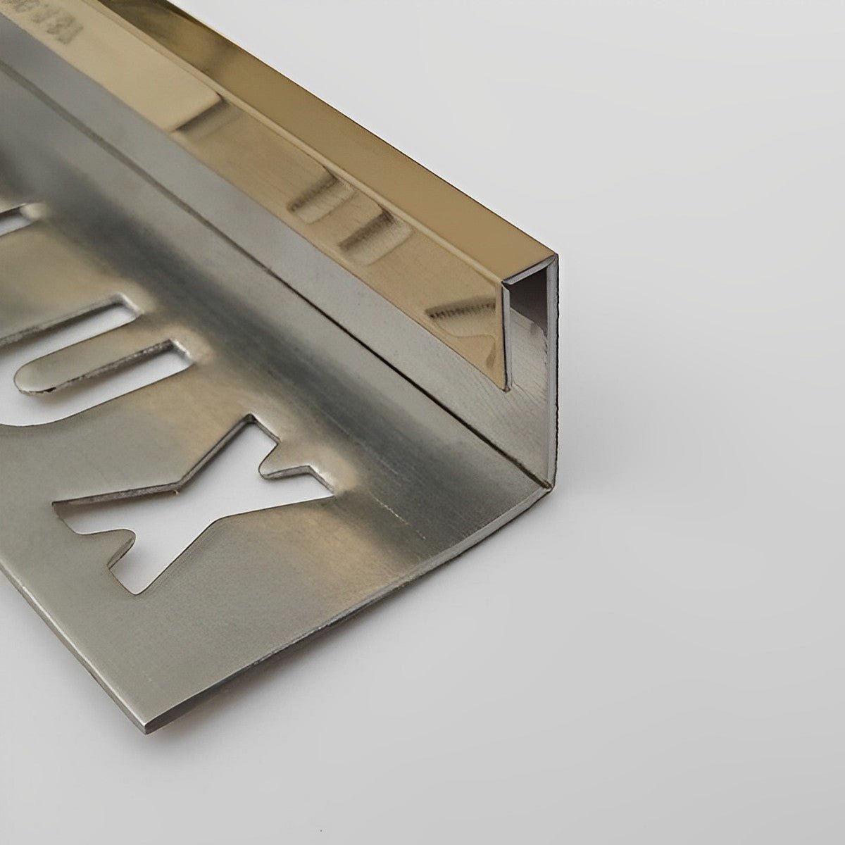 Profil de colt pentru faianta din inox 12mm - Shopdecor.ro Profil colt faianta