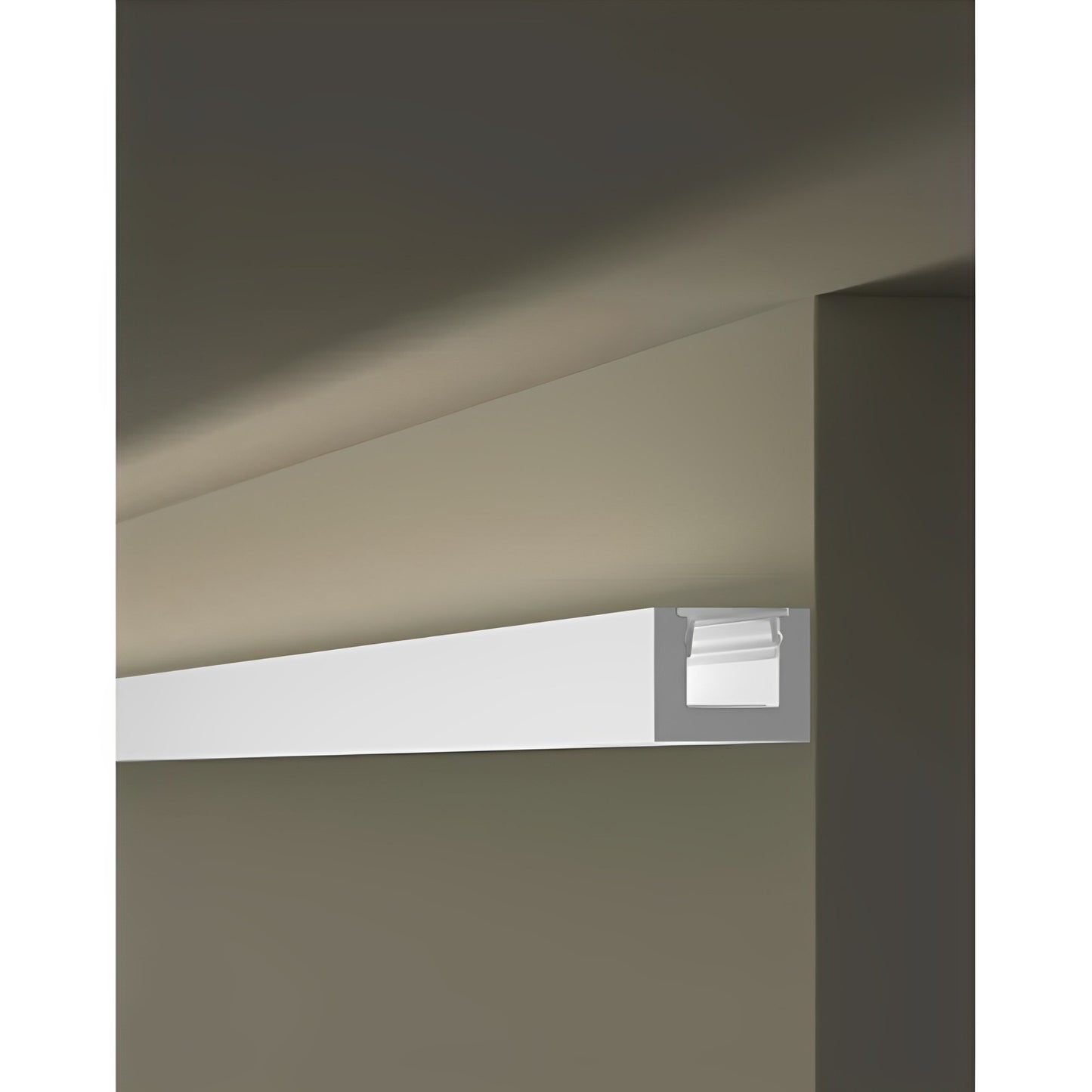 Profil Decorativ duropolimer Led Nmc WALLSTYL IL12 20X25X2000mm - Shopdecor.ro Profil led