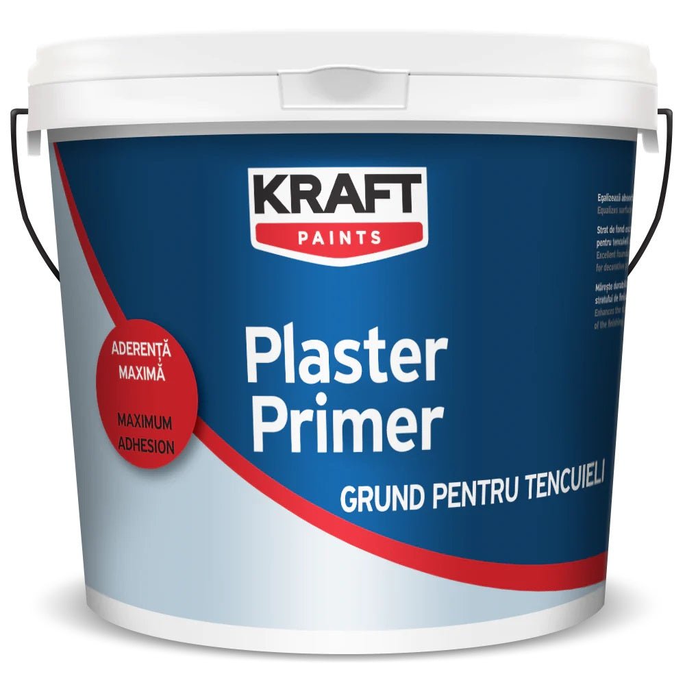 Grund, amorsa pentru tencuieli decorative Kraft Plaster Primer - Shopdecor.ro Amorsa tencuiala