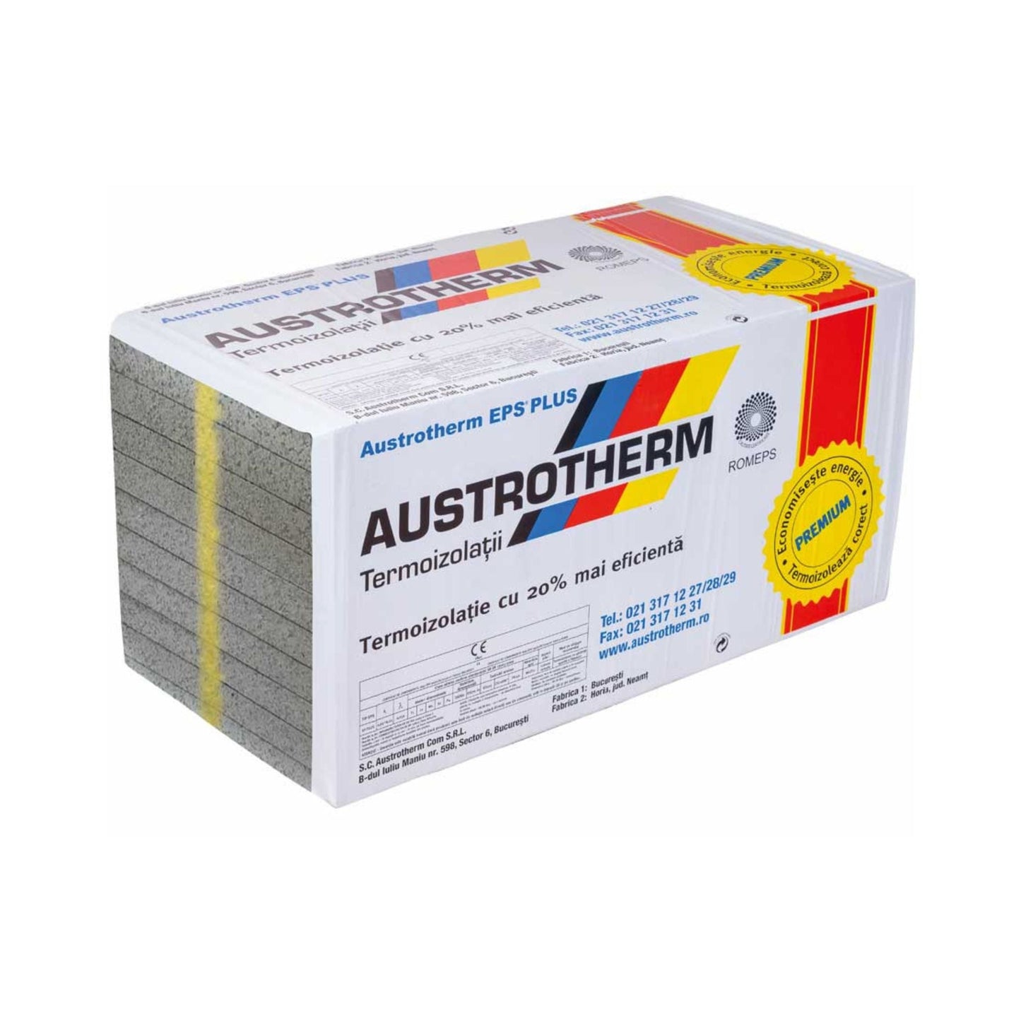 Polistiren expandat Grafitat Eps 100 Austrotherm 10cm - Shopdecor.ro Polistiren expandat
