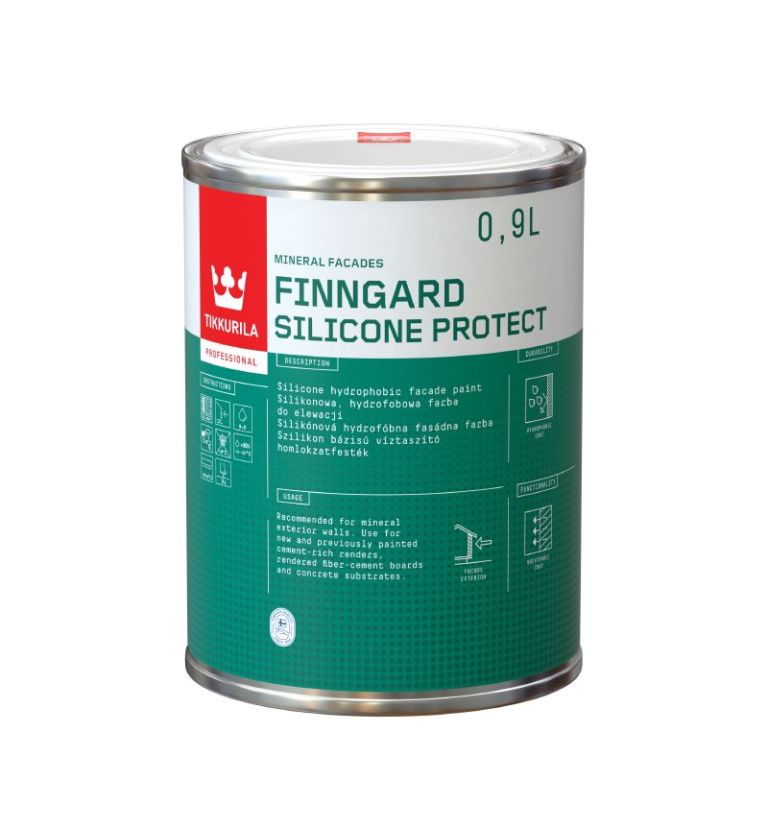 Vopsea lavabila siliconica pentru fatada Finngard Silicone Protect - Shopdecor.ro