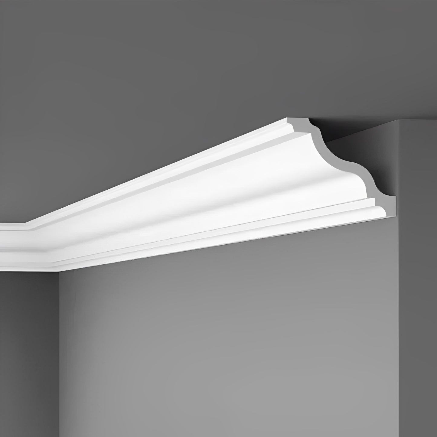 Cornisa decorativa polimer dur Nmc Nomastyl WT11 106x126x2000mm - Shopdecor.ro Cornisa bagheta tavan