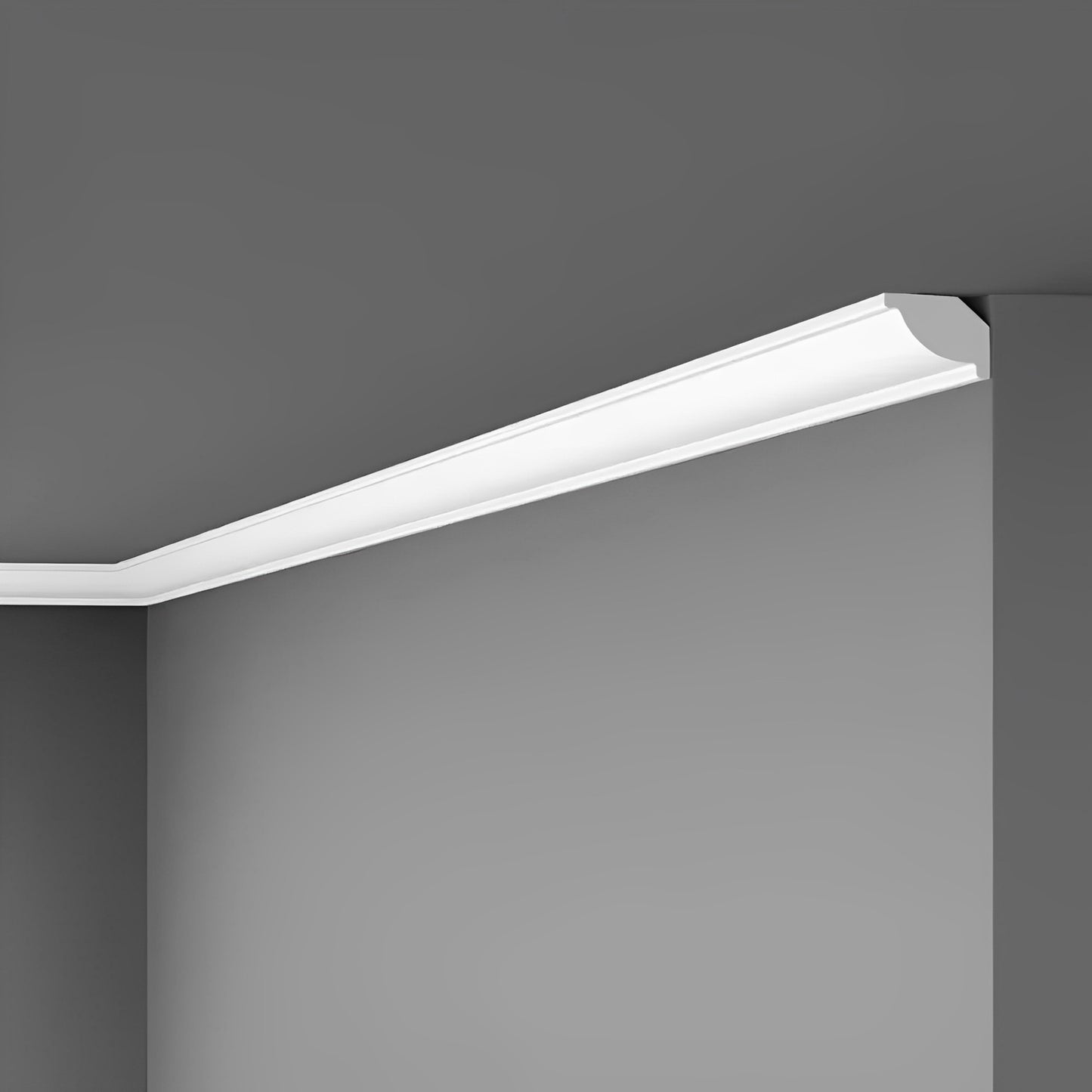Cornisa decorativa duropolimer Nmc WT7 16x22x2000mm - Shopdecor.ro Cornisa bagheta tavan