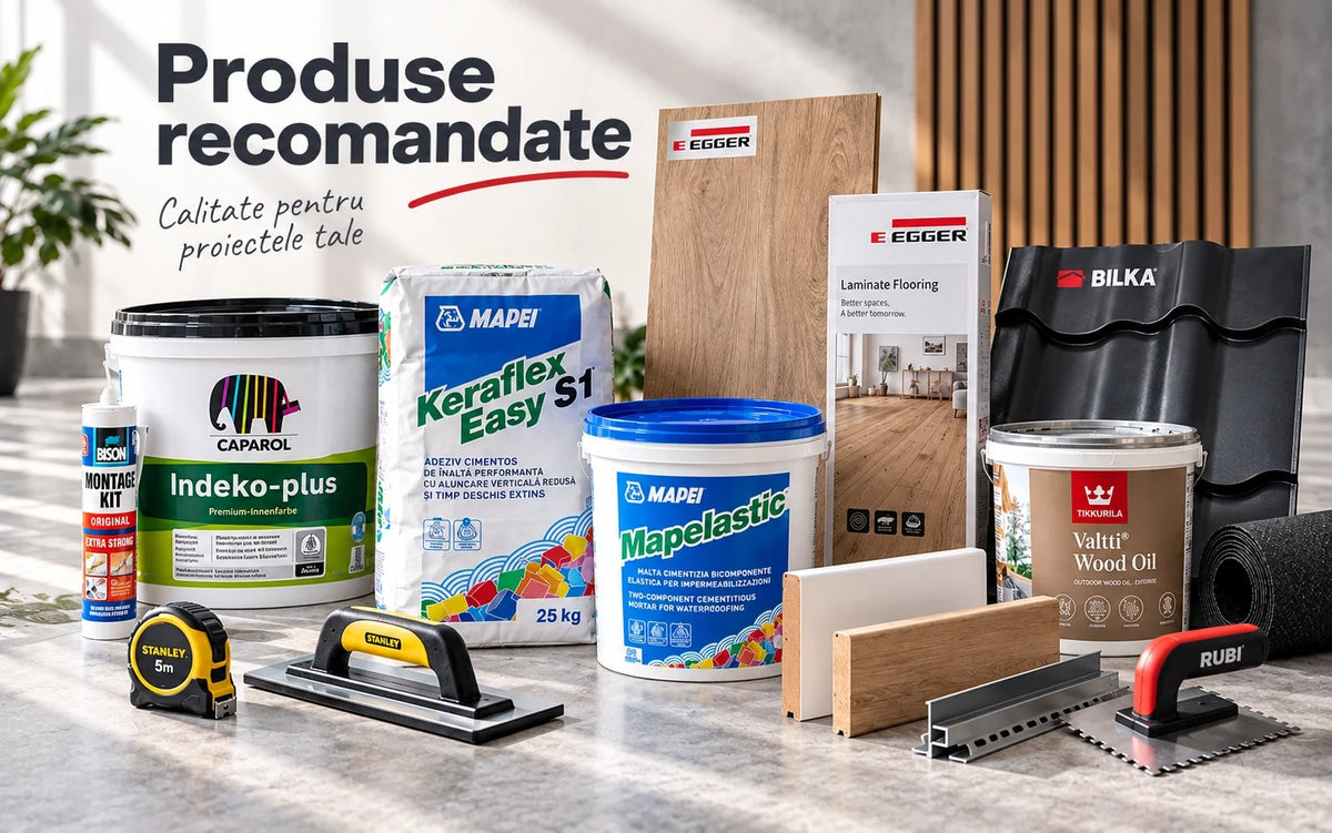 Produse recomandate pentru renovări și amenajări – Shopdecor