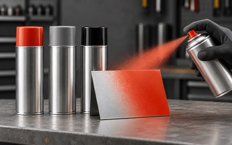 Vopsele spray pentru retușuri și aplicații speciale