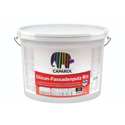 Caparol Silicon Fassadenputz 25 kg – Tencuială decorativă siliconică pentru fațade