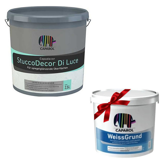 Tehnica decorativa stucco venetian Caparol Stucco di Luce 2.5Lt + Amorsa Bonus