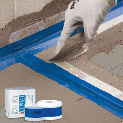 Mapei Mapeband – bandă cauciucată profesională pentru hidroizolații