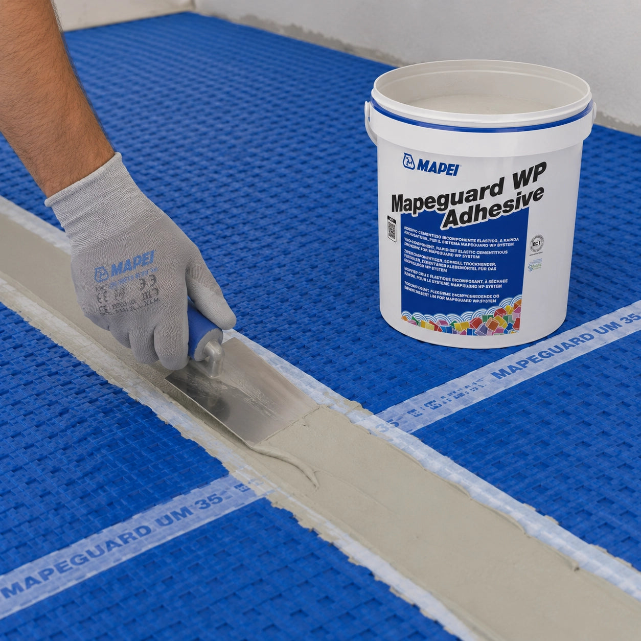 Mapei Mapeguard WP - Adeziv bicomponent pe baza de ciment 6.65kg