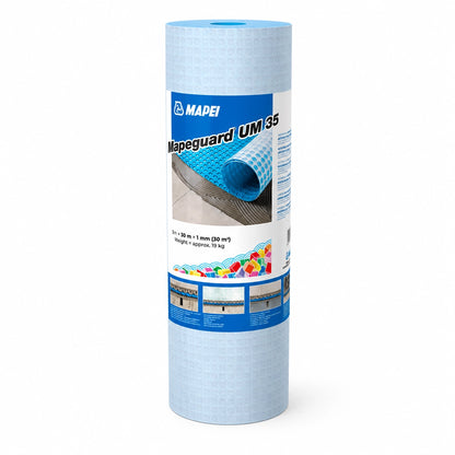 Mapei Mapeguard UM35 - Membrană de hidroizolare cu rol de preluare a fisurilor 30mp
