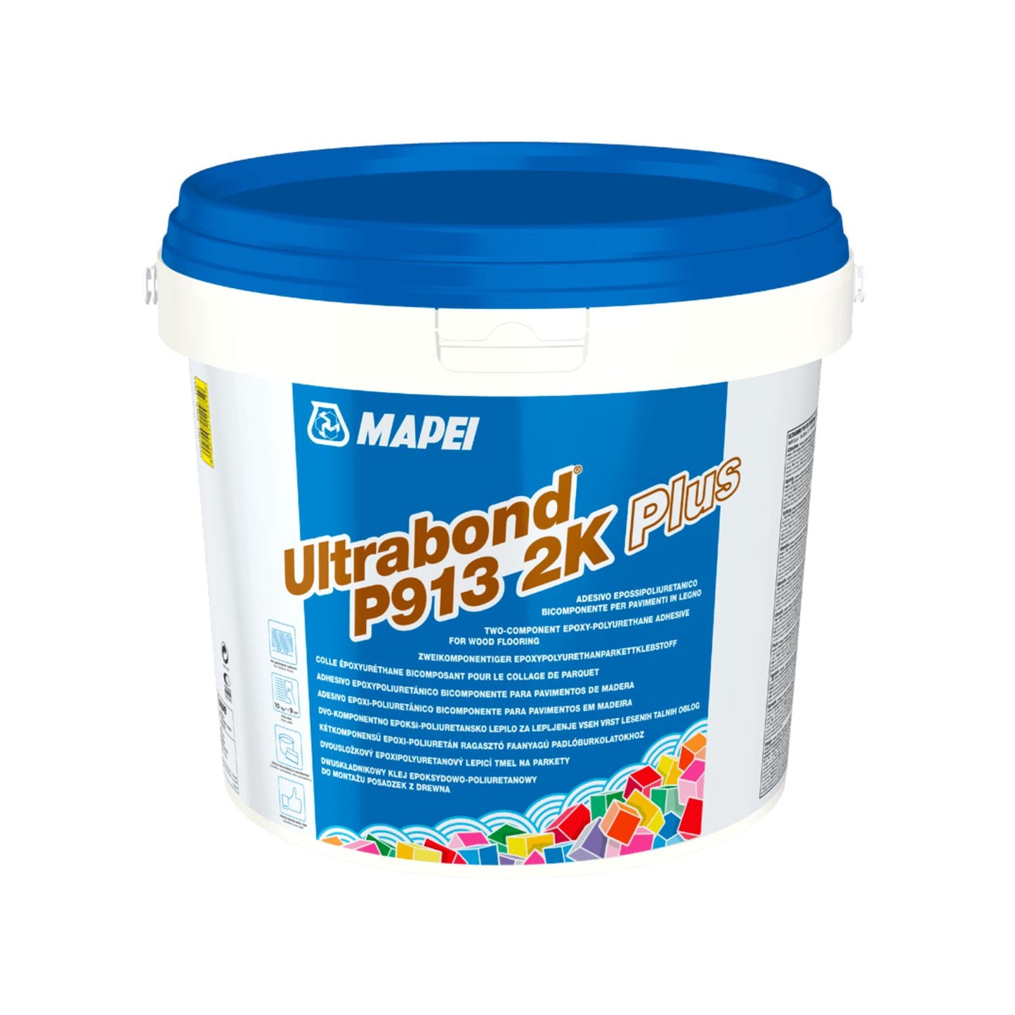 Adeziv parchet masiv si stratificat Mapei Ultrabond P913 2K Plus 10kg