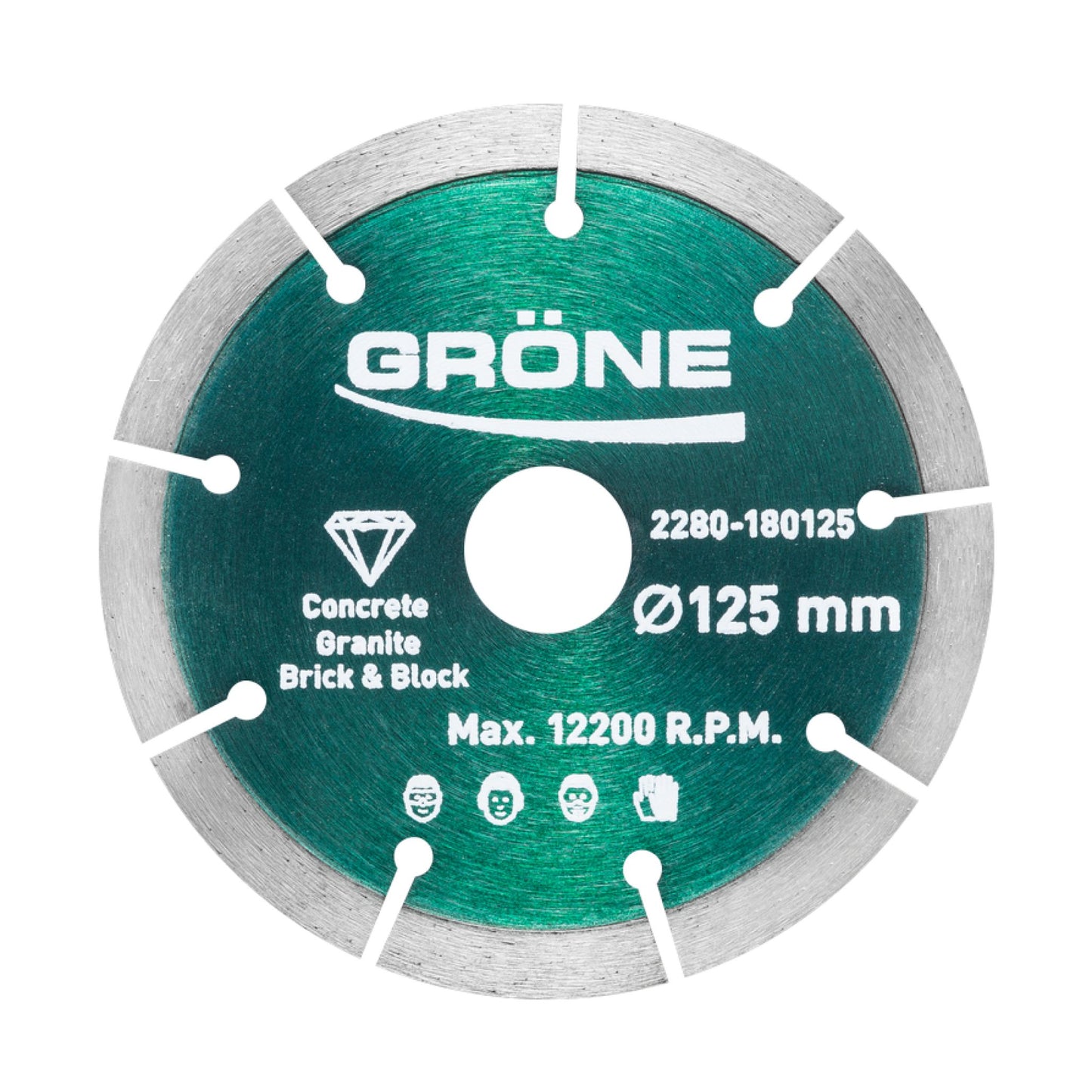 Disc diamantat, margine sectionala taiere uscata 230 x 22.23 x2.3 mm