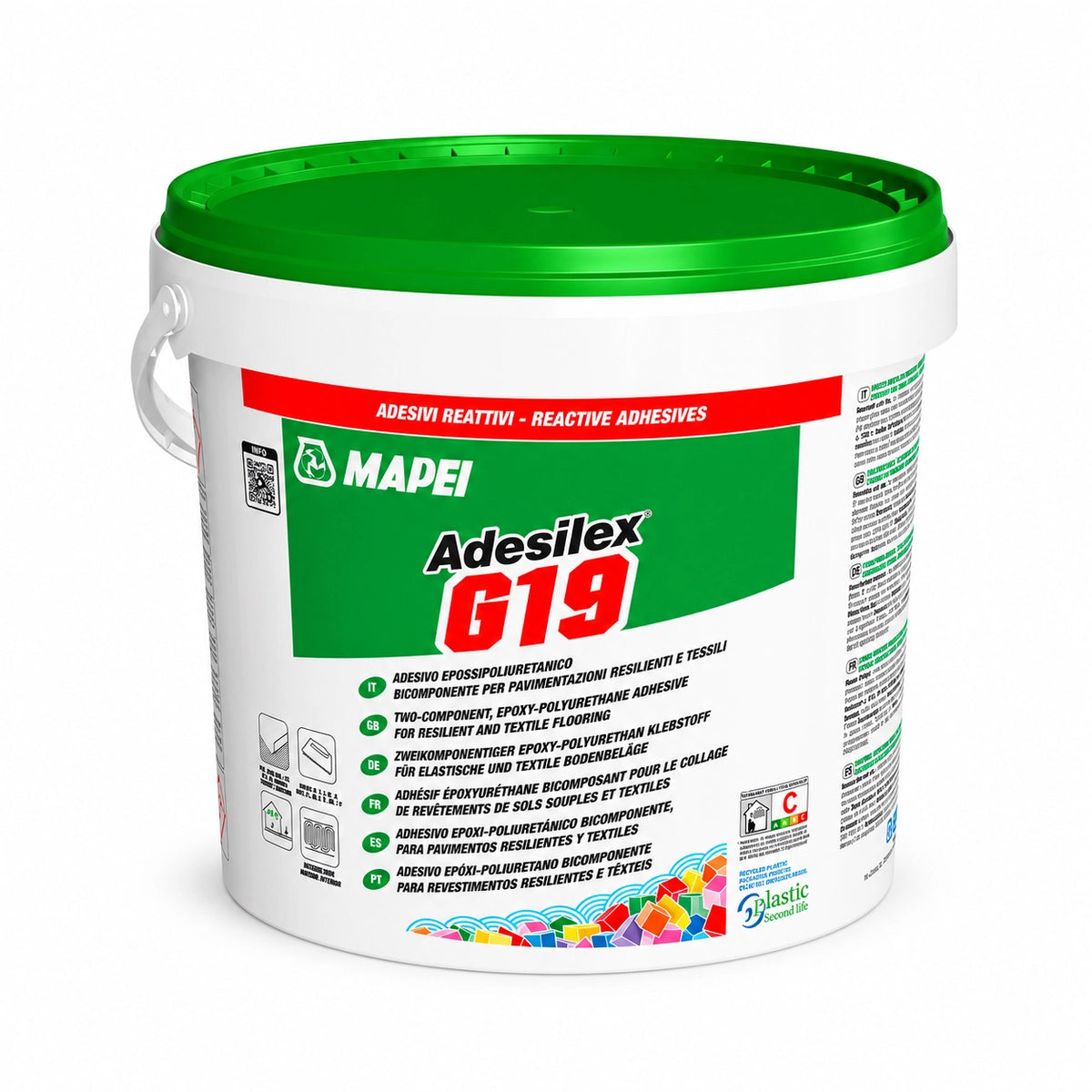 Mapei Adesilex G19 10 kg – adeziv pentru gazon sintetic, cauciuc și PVC