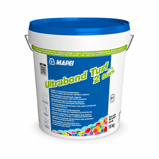 Mapei Ultrabond Turf 2 Stars 15 kg – Adeziv pentru gazon sintetic