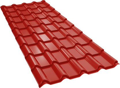Țiglă metalică Bilka Balcanic Lucios RAL 3000