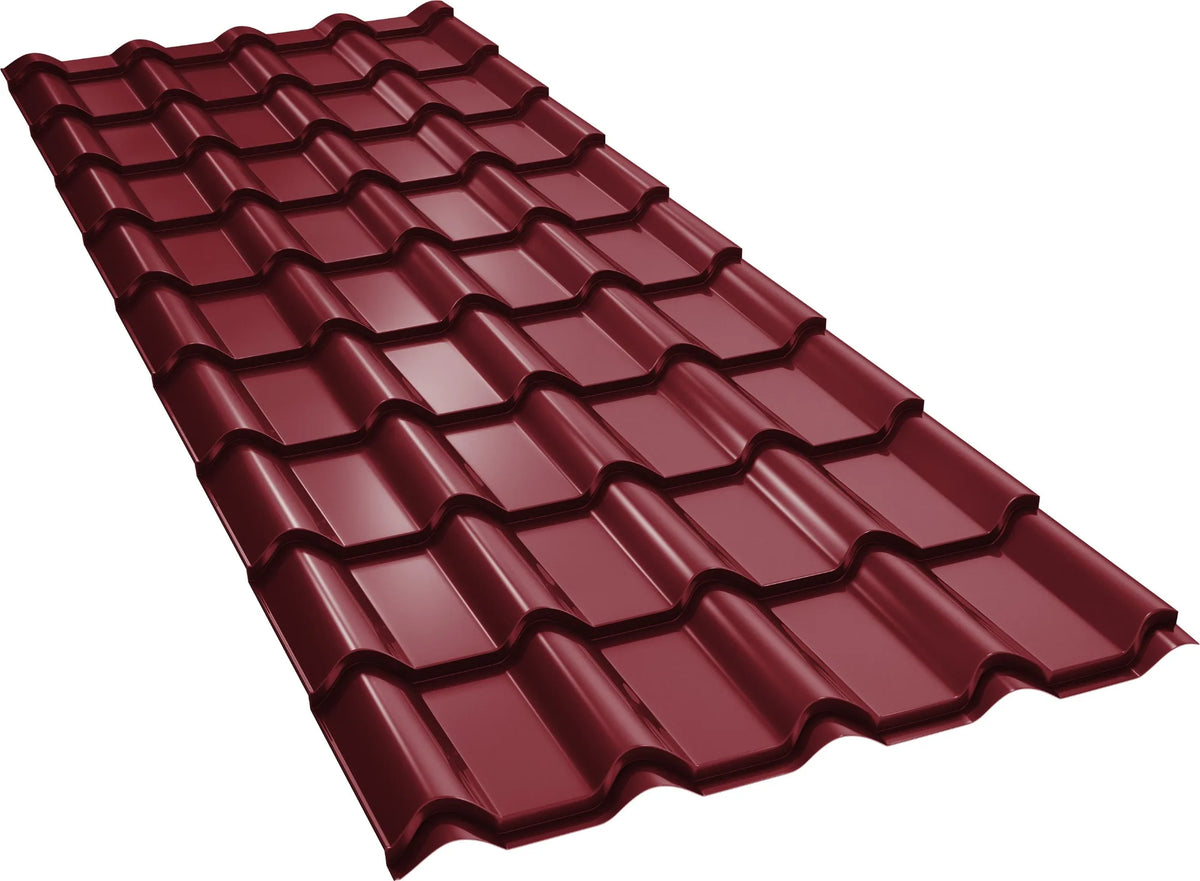 Țiglă metalică Bilka Balcanic Lucios RAL 3005