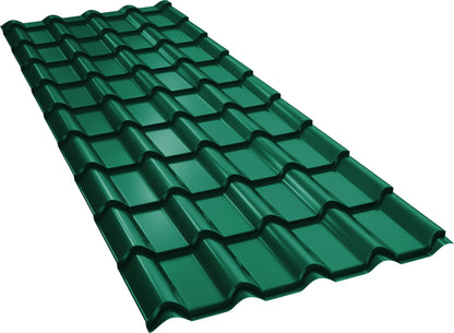 Țiglă metalică Bilka Balcanic Lucios RAL 6005