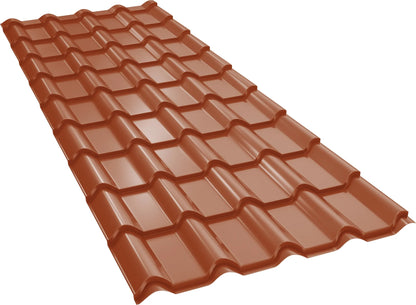 Țiglă metalică Bilka Balcanic Lucios RAL 8004