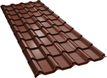 Țiglă metalică Bilka Balcanic Lucios RAL 8017