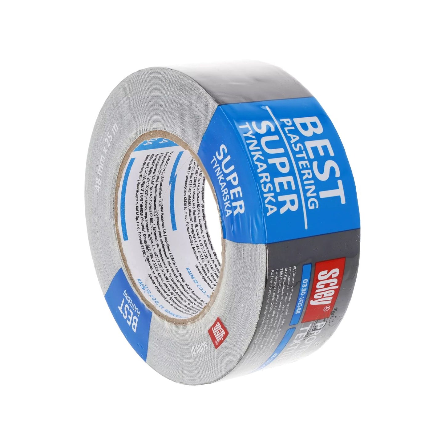 Banda  mascare tencuiala decorativa, rezistenta la UV, 48mm x 25m