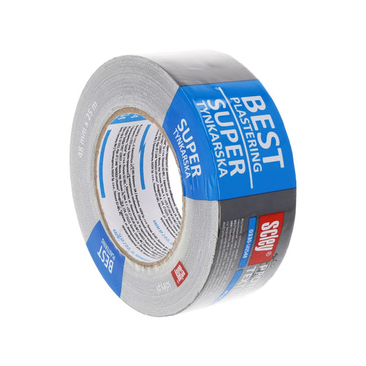 Banda  mascare tencuiala decorativa, rezistenta la UV, 48mm x 25m