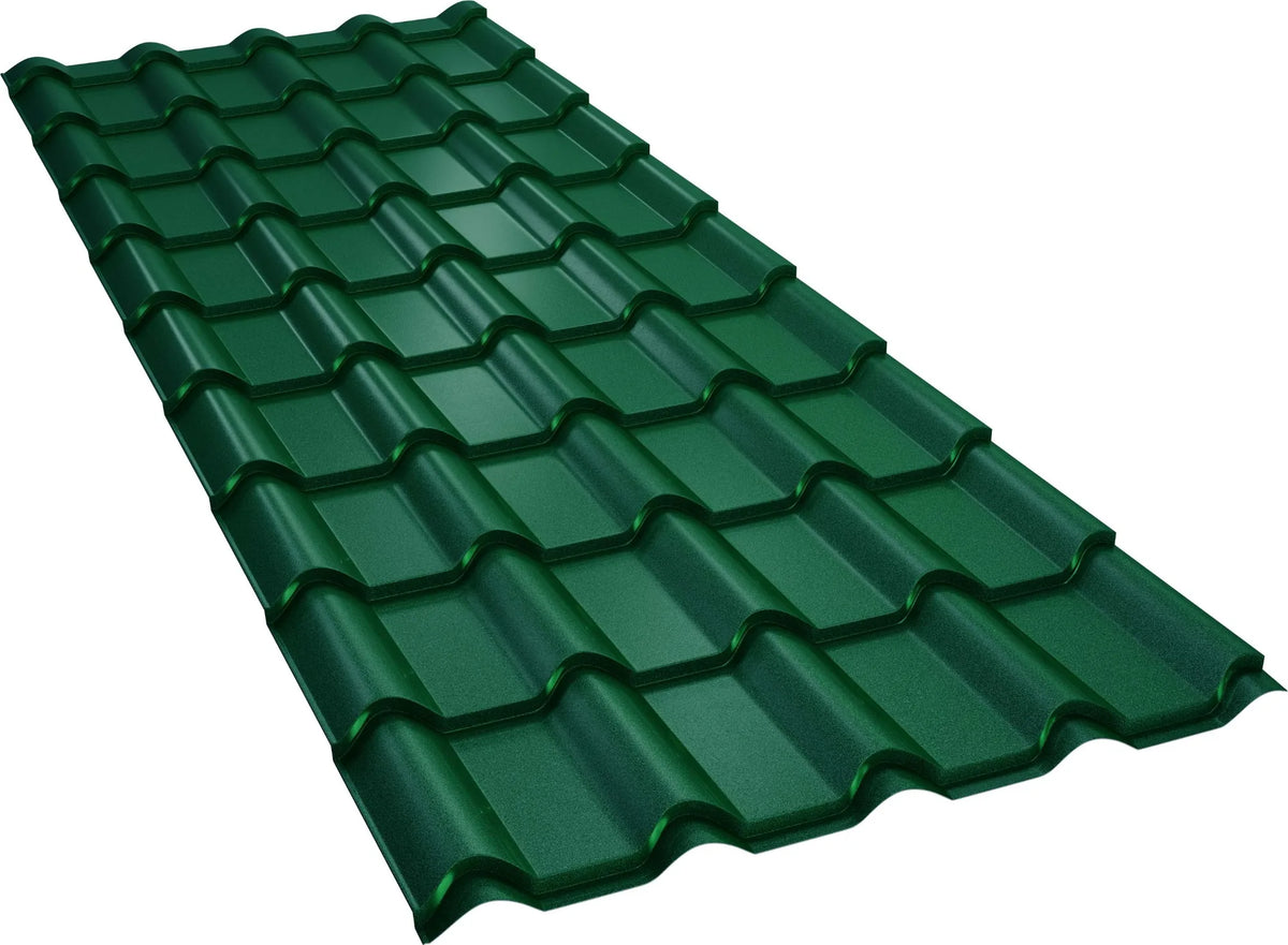 Țiglă metalică Bilka Balcanic Mat RAL 6005