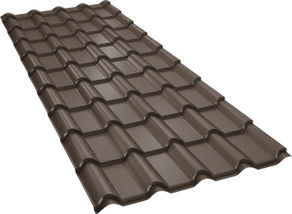 Țiglă metalică Bilka Balcanic Mat RAL 8019
