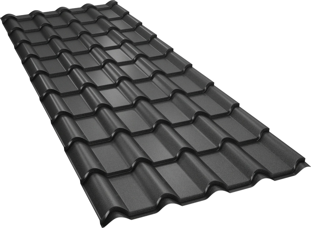 Țiglă metalică Bilka Balcanic Mat RAL 9005