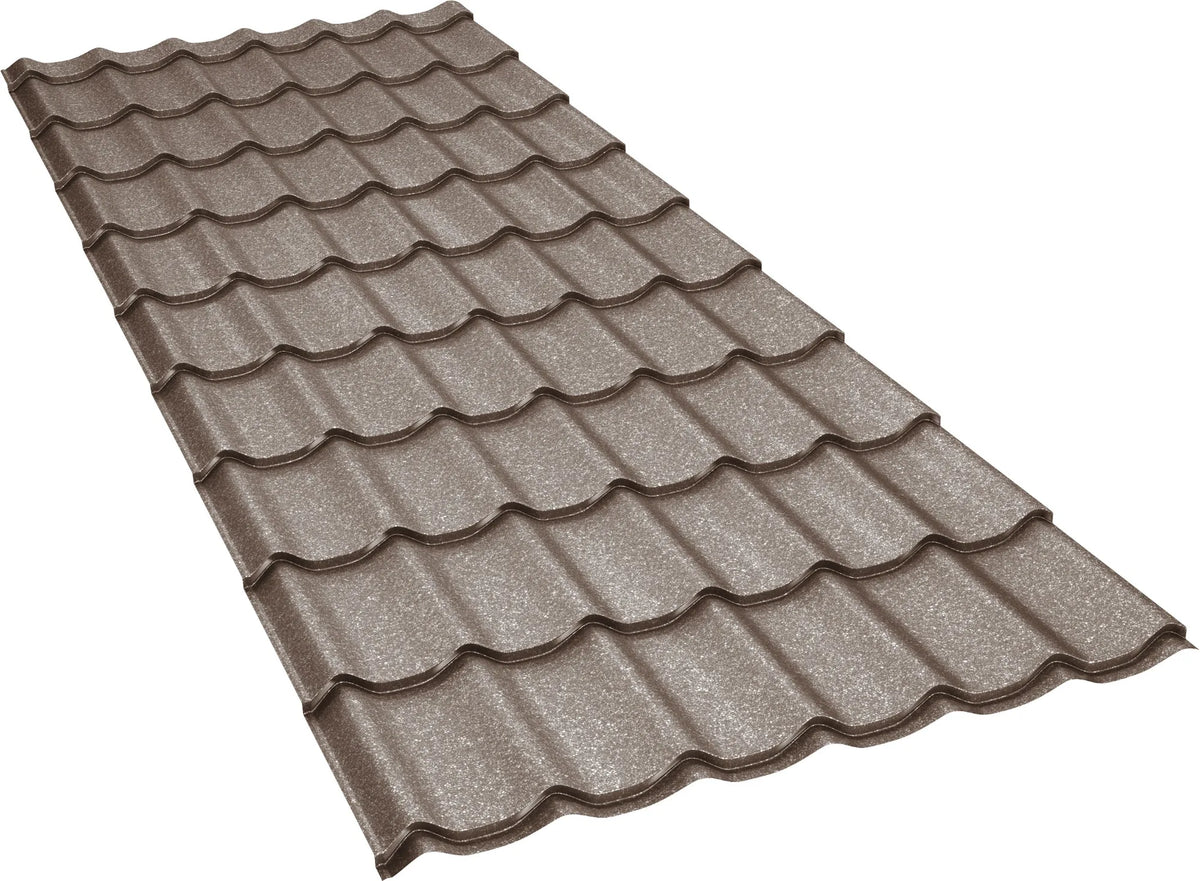 Țiglă metalică Bilka Clasic GrandeMat RAL 8019