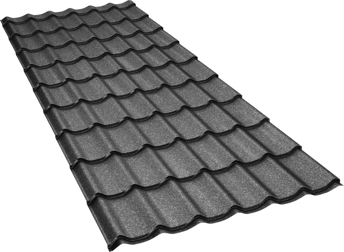 Țiglă metalică Bilka Clasic GrandeMat RAL 9005