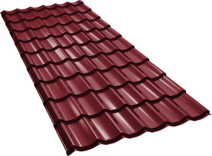 Țiglă metalică Bilka Clasic lucios RAL 3005