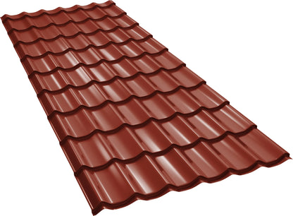 Țiglă metalică Bilka Clasic lucios RAL 3009