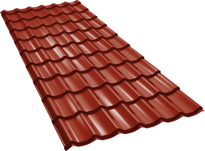Țiglă metalică Bilka Clasic lucios RAL 3011