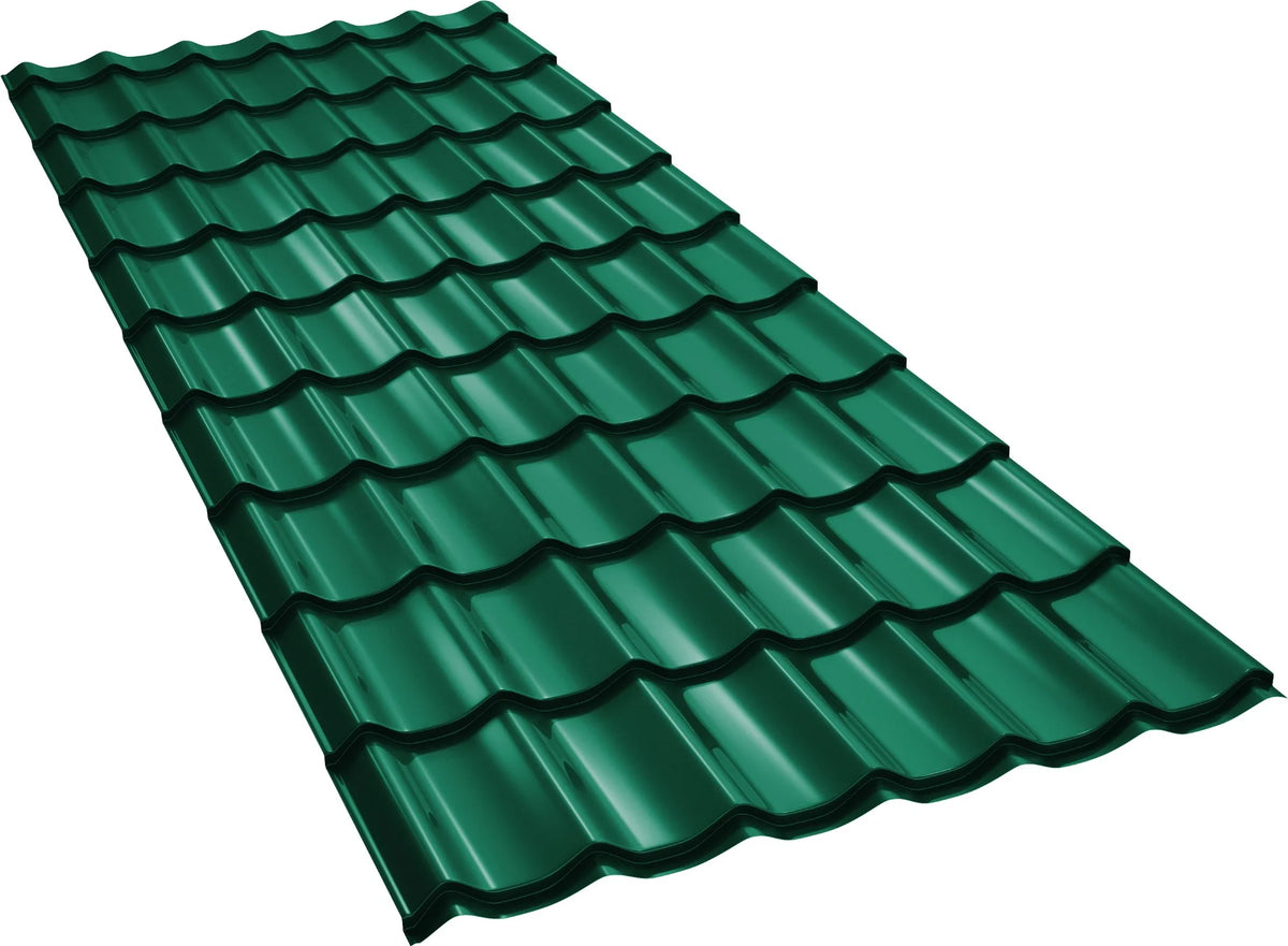 Țiglă metalică Bilka Clasic lucios RAL 6005
