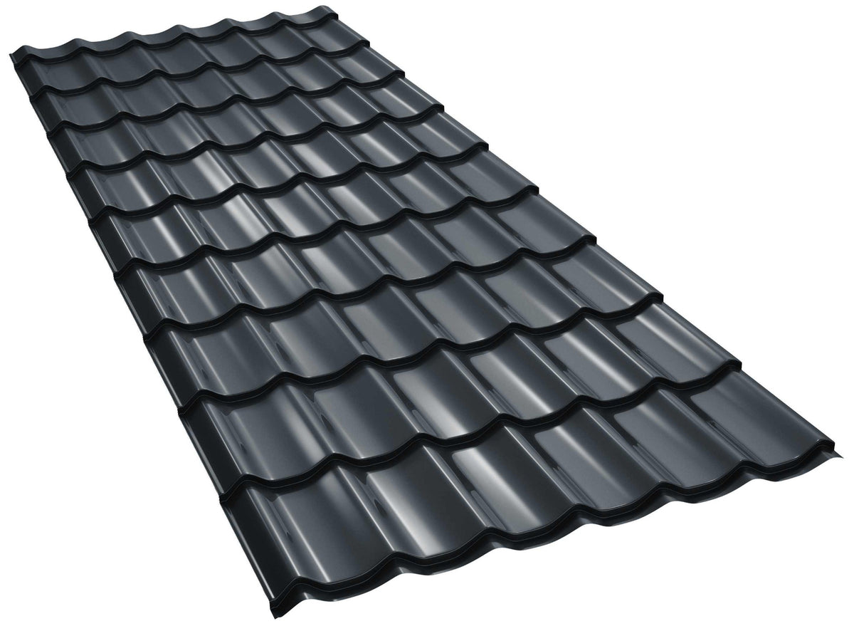 Țiglă metalică Bilka Clasic lucios RAL 7016