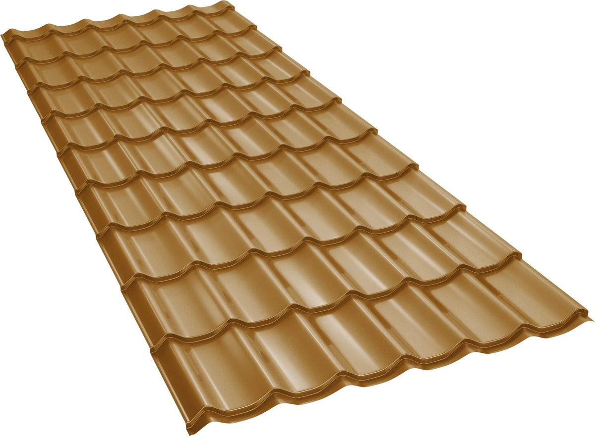 Țiglă metalică Bilka Clasic lucios RAL 8003