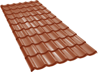 Țiglă metalică Bilka Clasic lucios RAL 8004