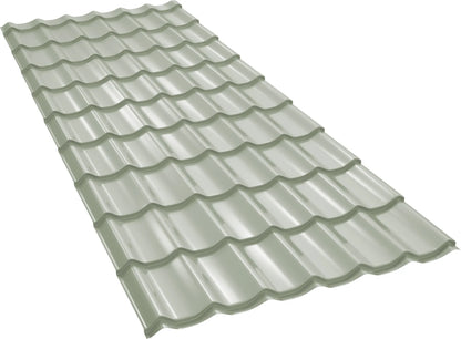 Țiglă metalică Bilka Clasic lucios RAL 9002